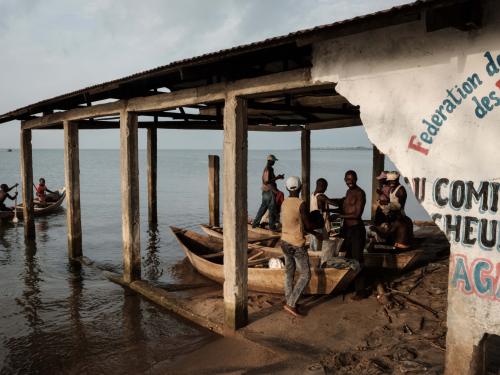 Fishermen leave to fish at Lake Tanganyika in Bujumbura, Burundi, on March 16, 2022. - Burundi is classified as the poorest nation in the world in terms of GDP per capita, according to the World Bank.
But here too, as in other countries, young people, who make up the majority of Burundi's population, are increasingly connected.
Launched in 2021, the VisitBurundi initiative brings together around a dozen volunteers who organise trips for large groups of visitors, help to spruce up tourist destinations and, above all, broadcast Burundi's charms to the world.
The team is inspired by Dubai, where influencers thronged to beaches and bars even during the pandemic.
Bujumbura is not yet Dubai, but the prospects for tourism, domestic and international, are looking up. (Photo by Yasuyoshi Chiba / AFP)