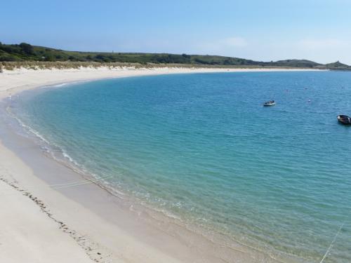 A beach on St Martins, Isle of scilly