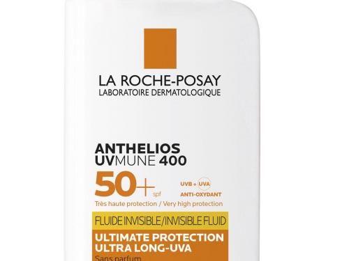 Anthelios UVMune 400 Fluide invisible SPF50+ de La Roche-Posay (19,50 euros)