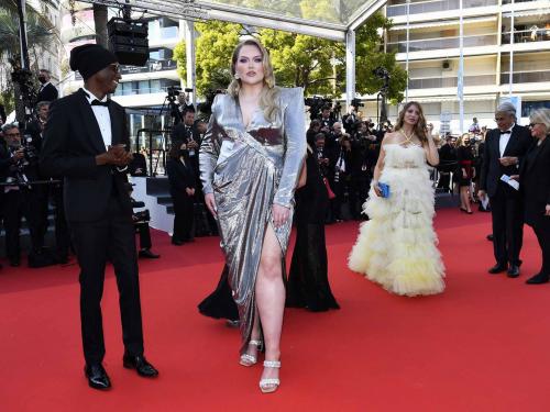 The 75th Cannes Film Festival - Opening ceremony and screening of the film "Coupez" (Final Cut) Out of competition - Red Carpet arrivals - Cannes, France, May 17, 2022. Influencers TerryLTam and Nikkie Tutorials  arrive. REUTERS/Piroschka Van De Wouw