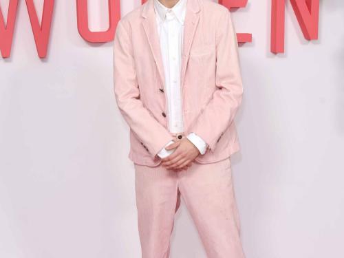 LONDON, ENGLAND - DECEMBER 15:   Timothee Chalamet poses at the evening photocall for "Little Women" at The Soho Hotel London on December 16, 2019 in London, England.  (Photo by David M. Benett/Dave Benett/WireImage)