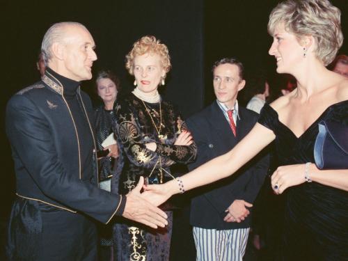 Vivienne Westwood ontmoet prinses  Diana (1991)
