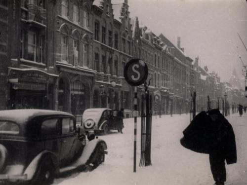 Rijselstraat onder de sneeuw, jaren ‘30
