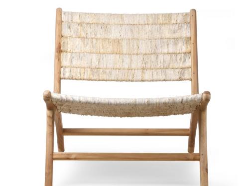 Lounge Chair Teakwood ‘Abaca’ - € 439 - HKliving.