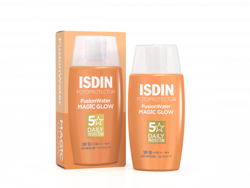 Fusion Water Magic Glow SPF 30, Isdin Fotoprotector, 33,95 euros les 50 ml.