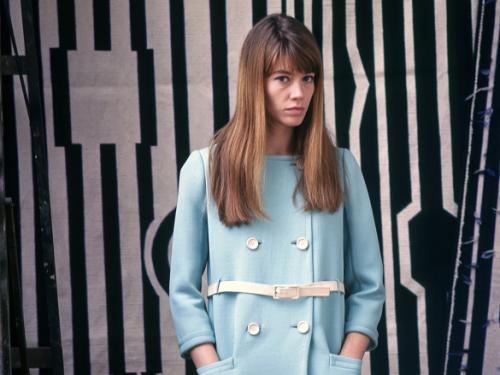 Françoise Hardy à Paris en 1967