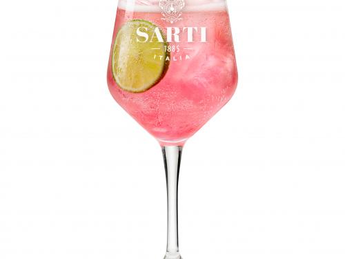 Sarti Spritz met Siciliaanse bloed- sinaasappelen,  passievrucht en mango - €16,99  - Carrefour.