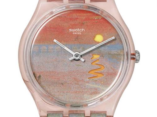 Horloge ‘Turner Scarlet Sunset’ - € 100 - Swatch.