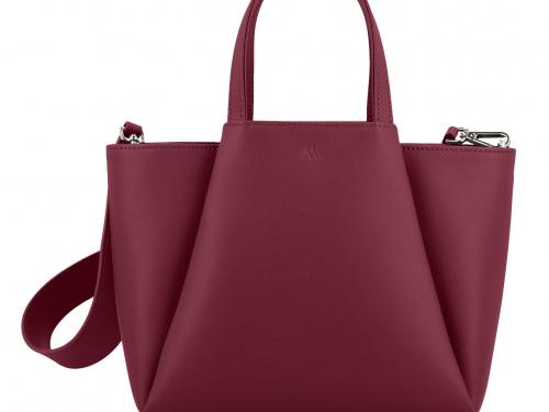 Tas Mini Pyramid Merlot - € 455 - KAAI.