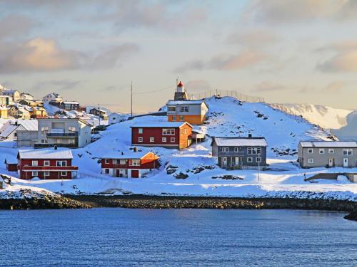 Un des paysages qu’on peut découvrir à bord du bateau Hürtigruten.