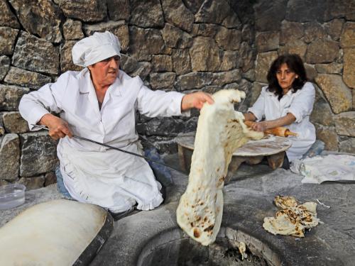 Le lavash, un pain typique.