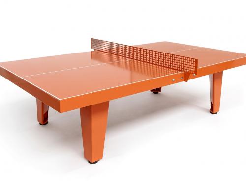 Pingpongtafel van aluminium, kan in elke RAL-kleur worden gespoten - € 13.463 - webshop.pietheineek.nl.