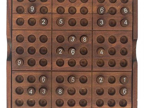 Houten sudoku - € 27,99 - Juttu.