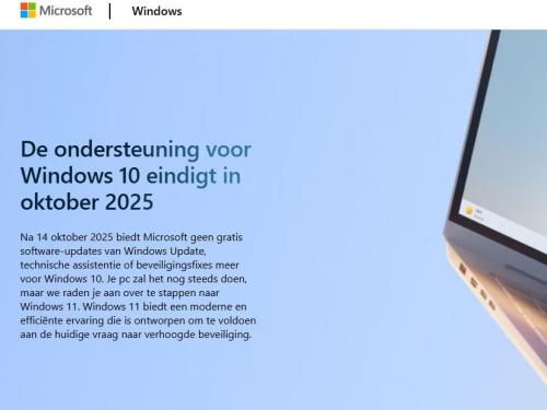 Microsoft moet kennelijk nog wat teksten aanpassen op de websites.