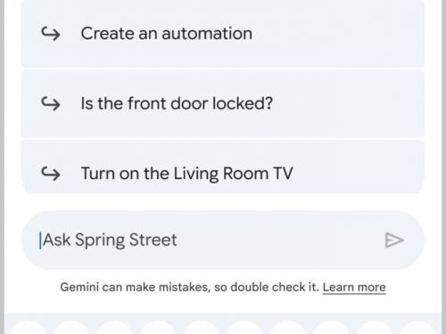 Quelques exemples de l'intelligence du nouvel assistant intelligent.