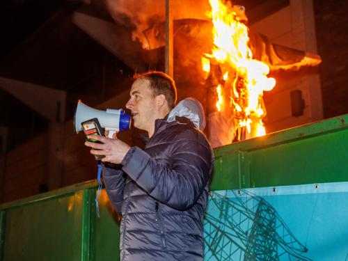 Burgerplatform Leefbaar E403, Korneel Verledens. (foto Belga)