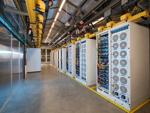 Quelques photos des différents centres de données de Microsoft.