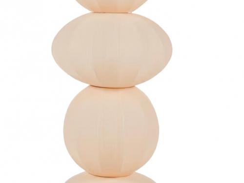 Lamp met bollen in stof die zacht en sfeervol licht geven - € 349 - Maisons du Monde.