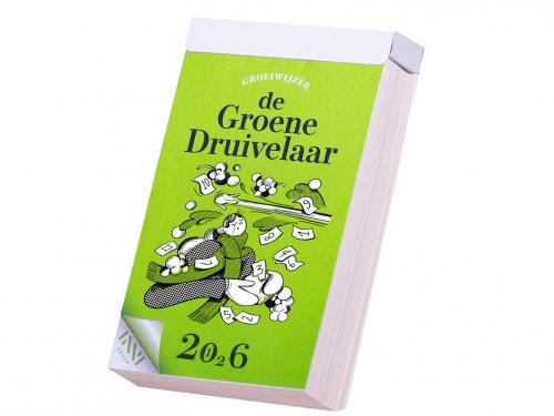 De Groene Druivelaar geeft je elke dag een tip of weetje om je ecologische voetafdruk te verkleinen – €9 - degroenedruivelaar.be.
