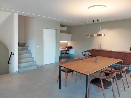 Er werd ook een huislift voorzien die doorloopt van beneden tot de slaapverdieping. (foto Geerart De Backer)