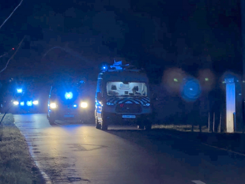 Het ongeval gebeurde langs de Ter Doeststraat in Lissewege. (foto JVM)