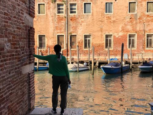 Zicht op Venetië, een van de meest betoverende steden in Europa.