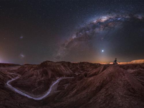 'The Salt Road' gemaakt in de Atacama woestijn in Chili door Alexis Trigo.