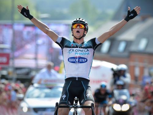 2013: Zdenek Stybar in de Eneco Tour.