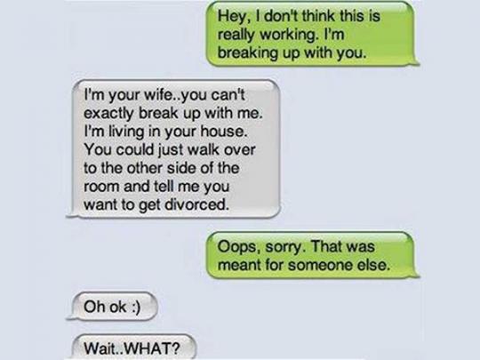 break-up sms'jes