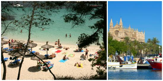 beachbabe,cultuur, Mallorca, vakantie