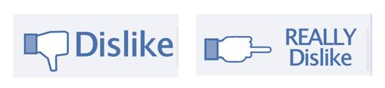 dislike button facebook