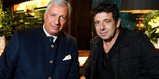 Eric Domb, le patron de Pairi Daiza et Patrick Bruel