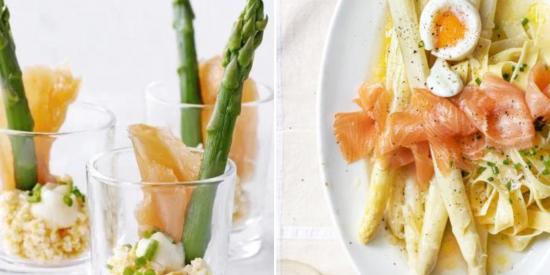 asperges gerookte zalm