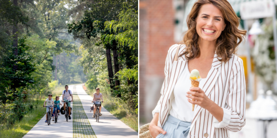 fietsroutes hoeve-ijs