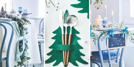 kersttafel dekken
