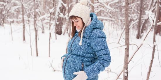 zwanger op wintersport