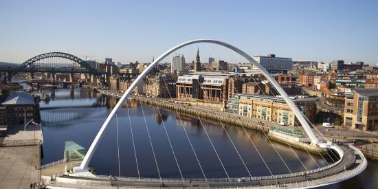 newcastle fietsroutes