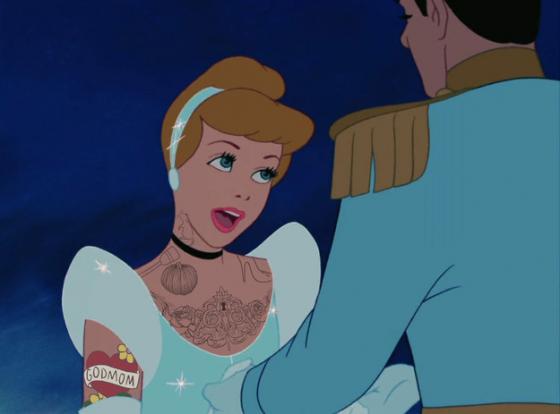Disneyprinsessen tattoos
