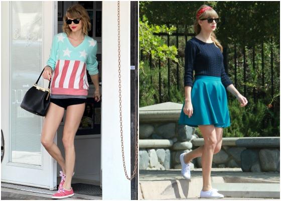 Taylor Swift goes Keds