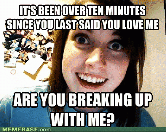 breaking up