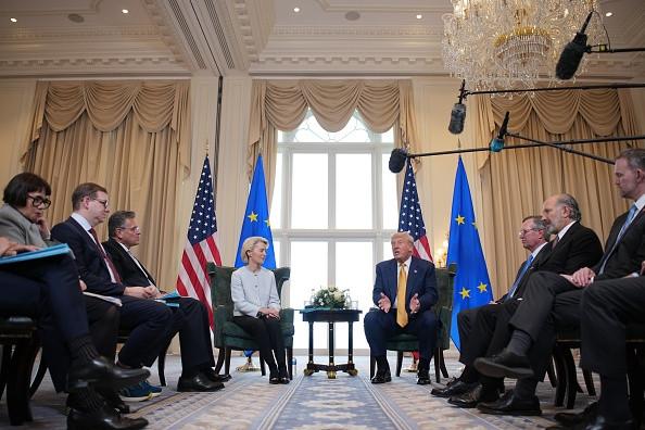 Ursula von der Leyen Donald Trump