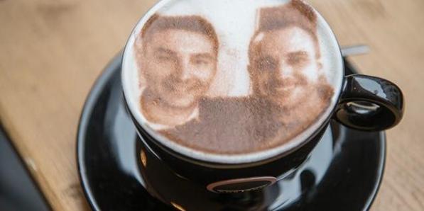 selfie coffee