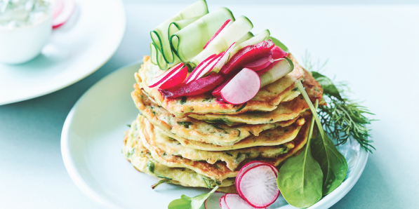 Original & healthy: la recette des pancakes aux courgettes - Gael.be