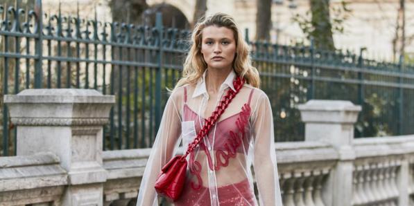 Une pièce, deux looks: comment porter la robe transparente?