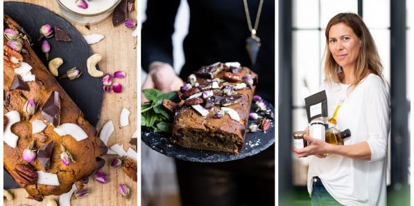 Sain & gourmand: le gâteau aux fruits secs d'Amandine Poli - Gael.be