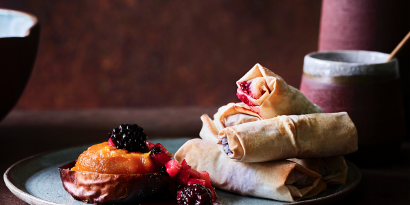 La recette des cigares farcis aux fruits d'automne et à la cannelle - Gael.be