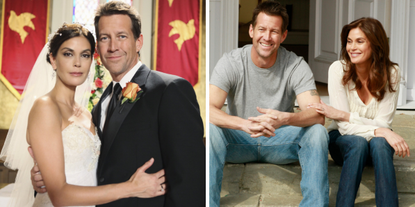 Susan et Mike Delfino - Getty Images montage Flair
