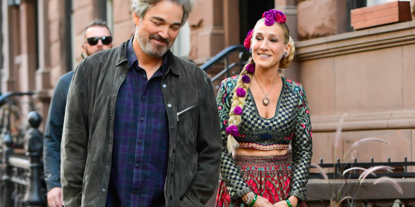Carrie et son nouveau mec - Sex & The City - Getty Images
