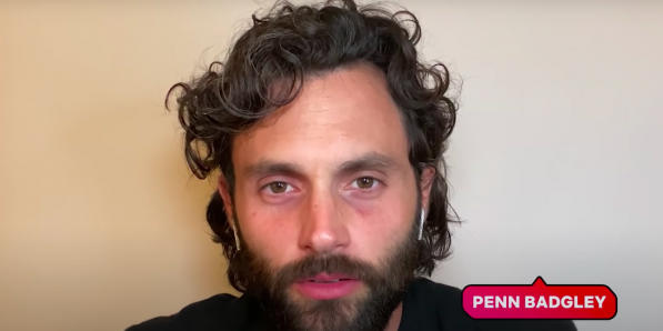Penn Badgley - Capture d'écran YouTube