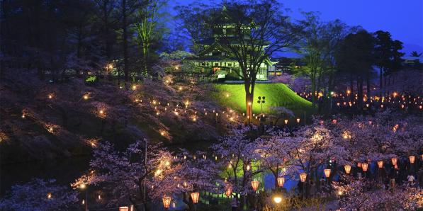 Parcours lumineux immersif - ©Illuminated Nature